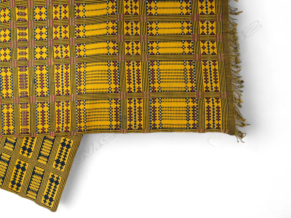 African Ghanain Ashanti Kente Cloth, Image 1++